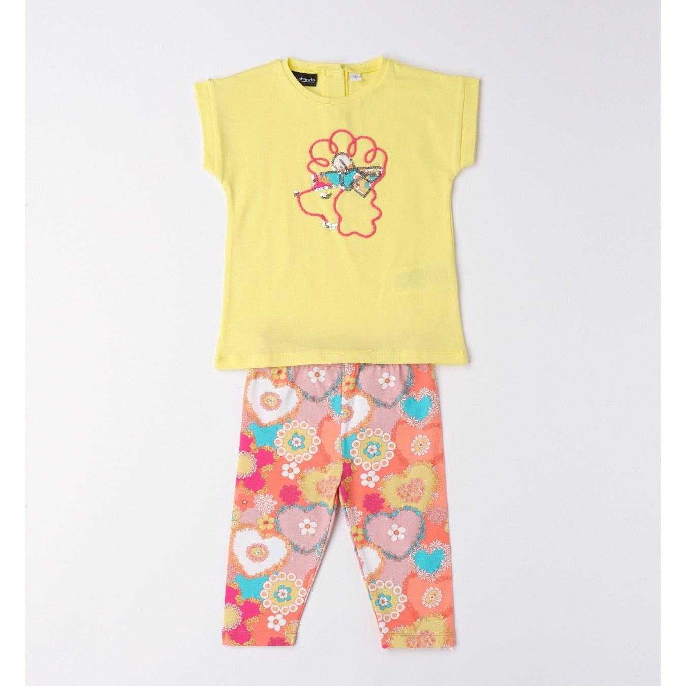 Multi Coloured Leggings Set 186 - Lala Kids 