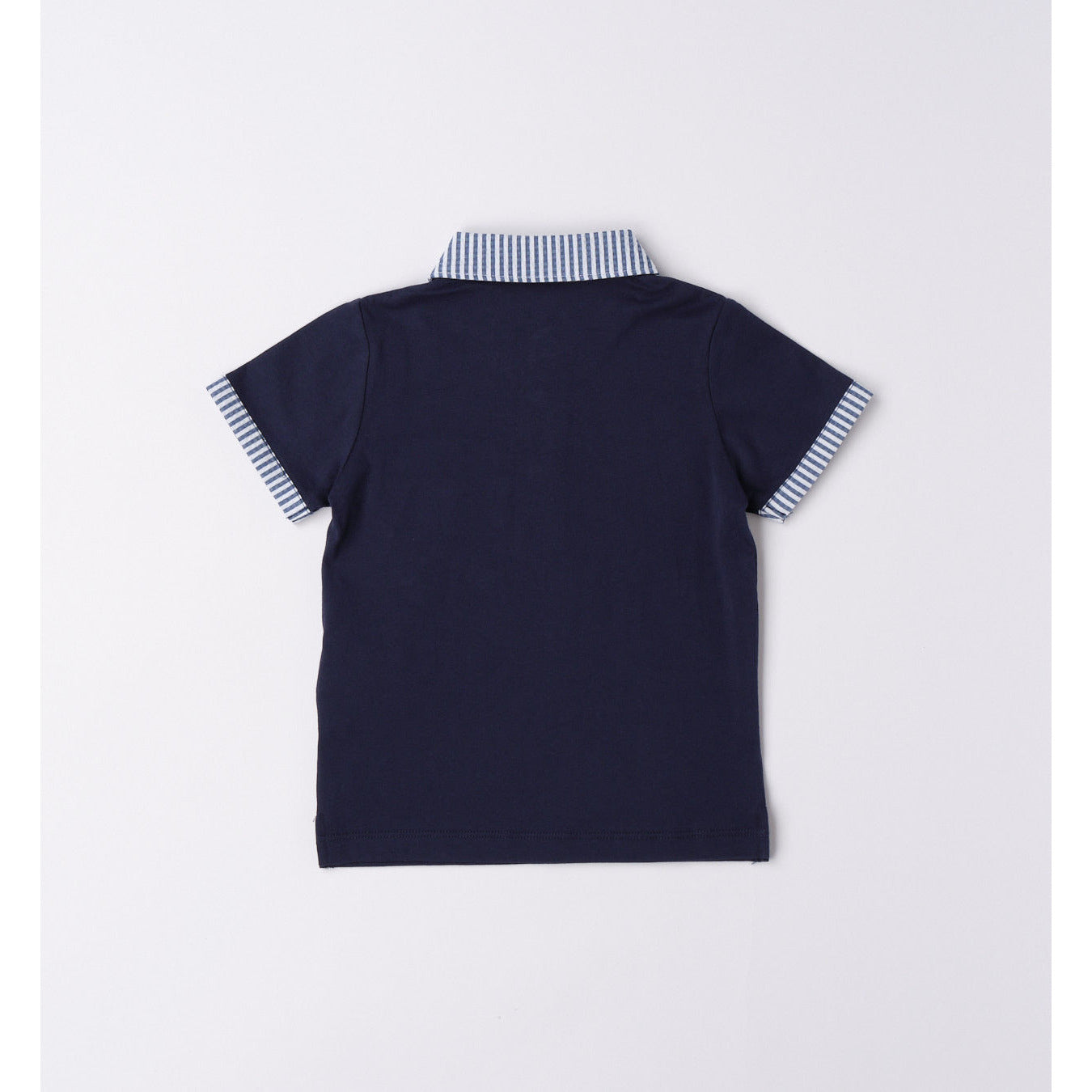 Navy and White Polo Top 101 - Lala Kids 