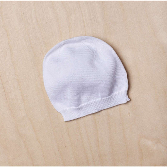 Load image into Gallery viewer, White Beanie Hat 115 - Lala Kids 
